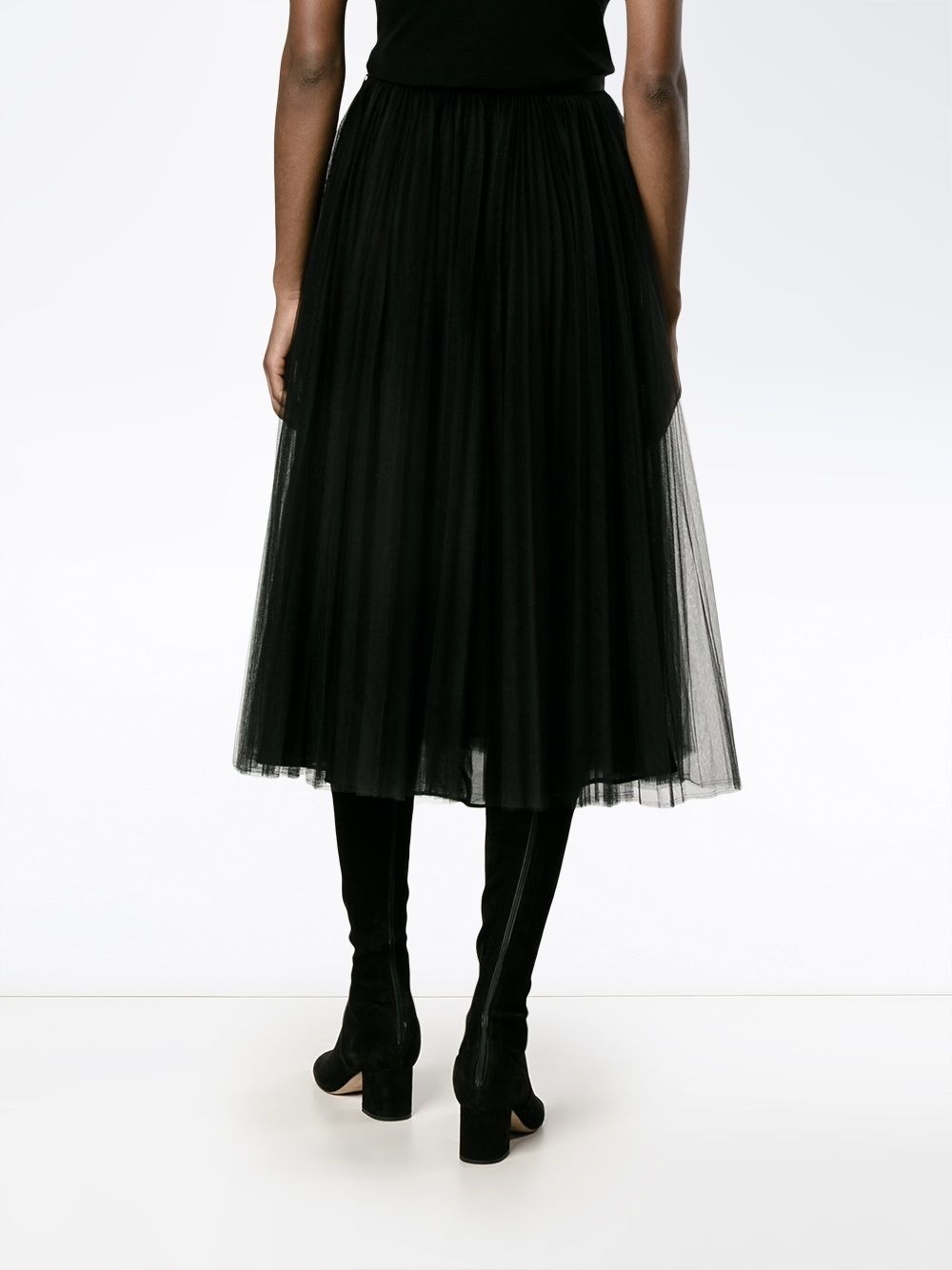 tulle A-line skirt - 8