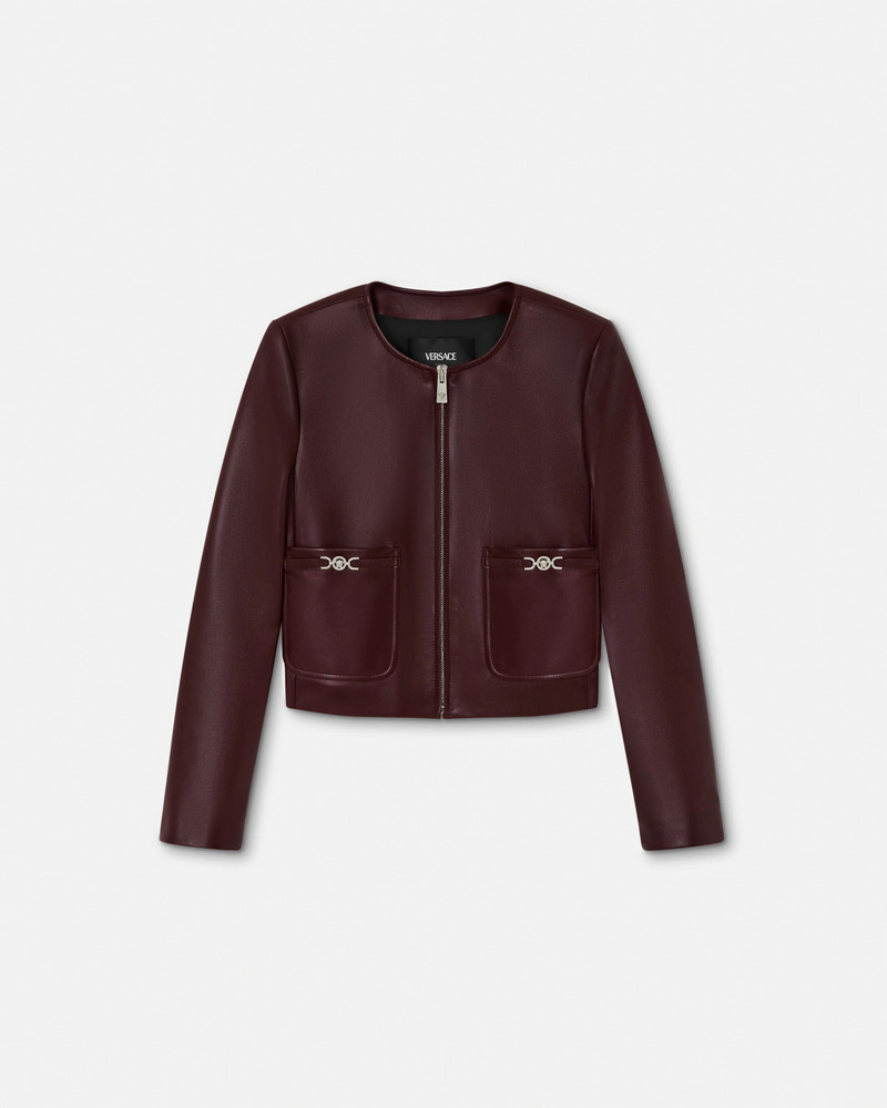 Leather Cardigan Jacket 1