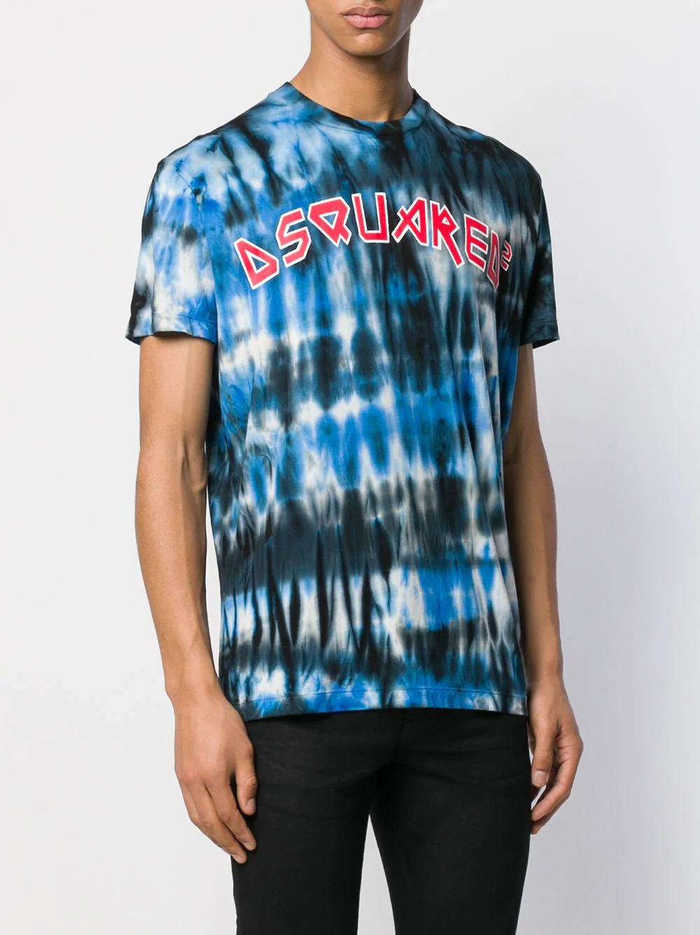 tie-dye logo print T-shirt - 3