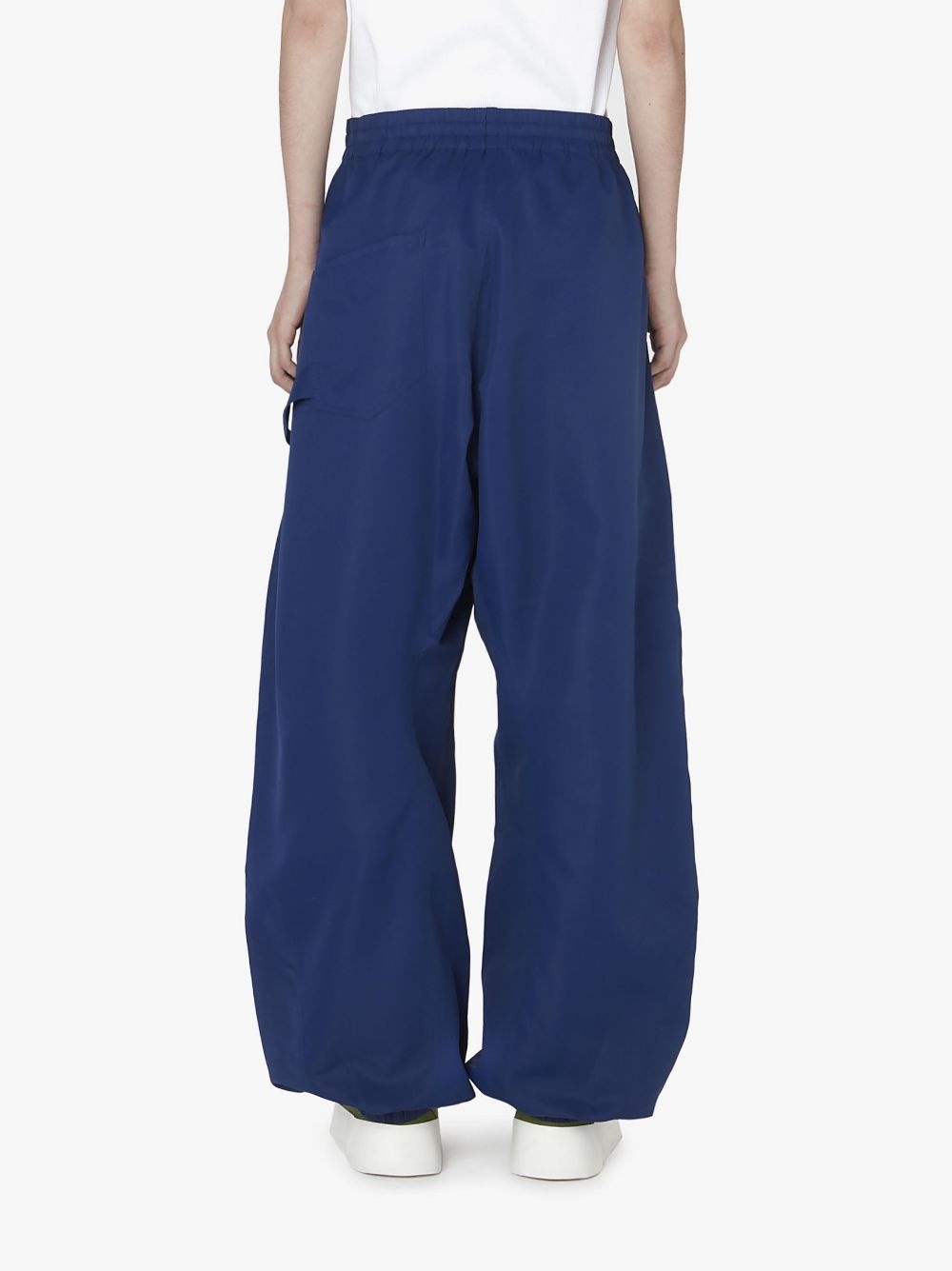 TWISTED JOGGERS WITH ANCHOR LOGO PRINT - 3