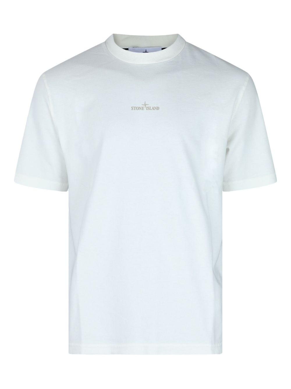 logo-print cotton T-shirt - 1