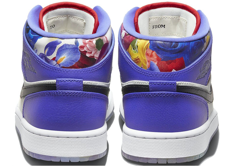 Jordan Jordan 1 Mid SE Valentine's Day Flowers outlook