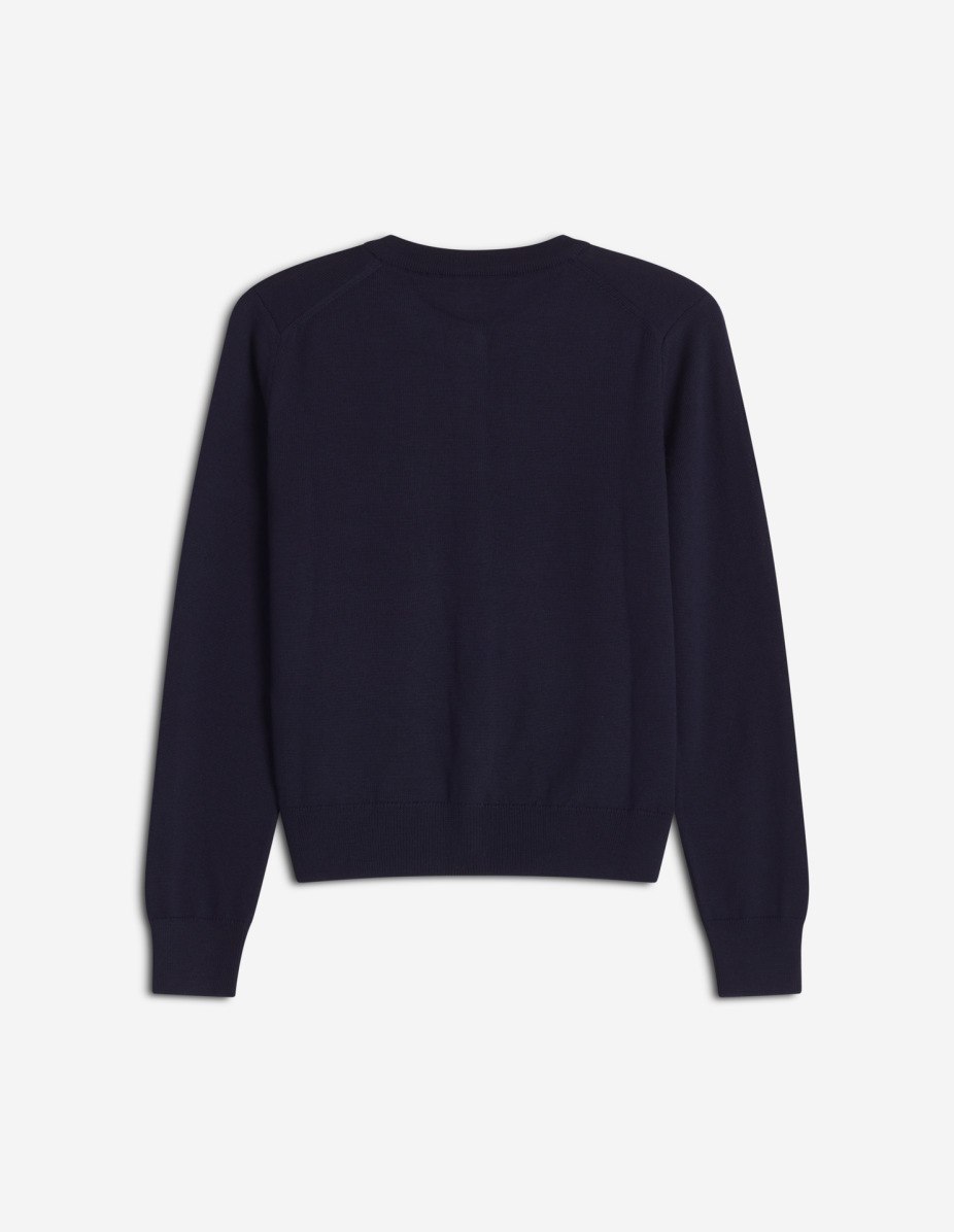 CHILLAX FOX MERINO REGULAR CARDIGAN - 2