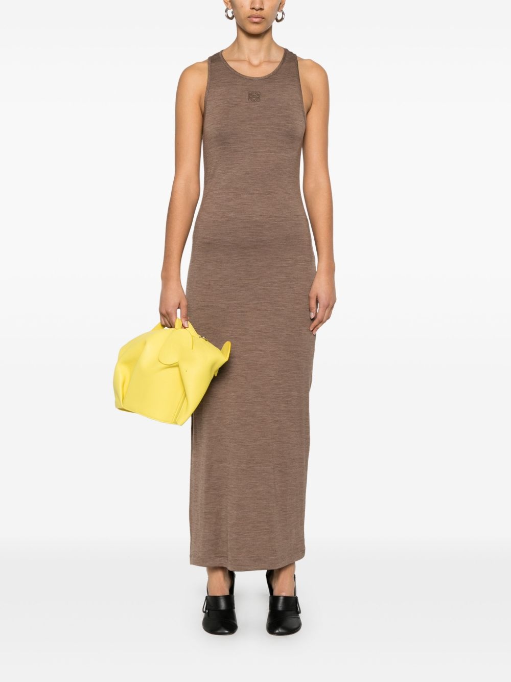 Anagram-embroidered maxi dress - 2