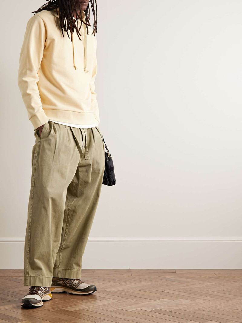 A.P.C. Larry Logo-Print Cotton-Jersey Hoodie outlook
