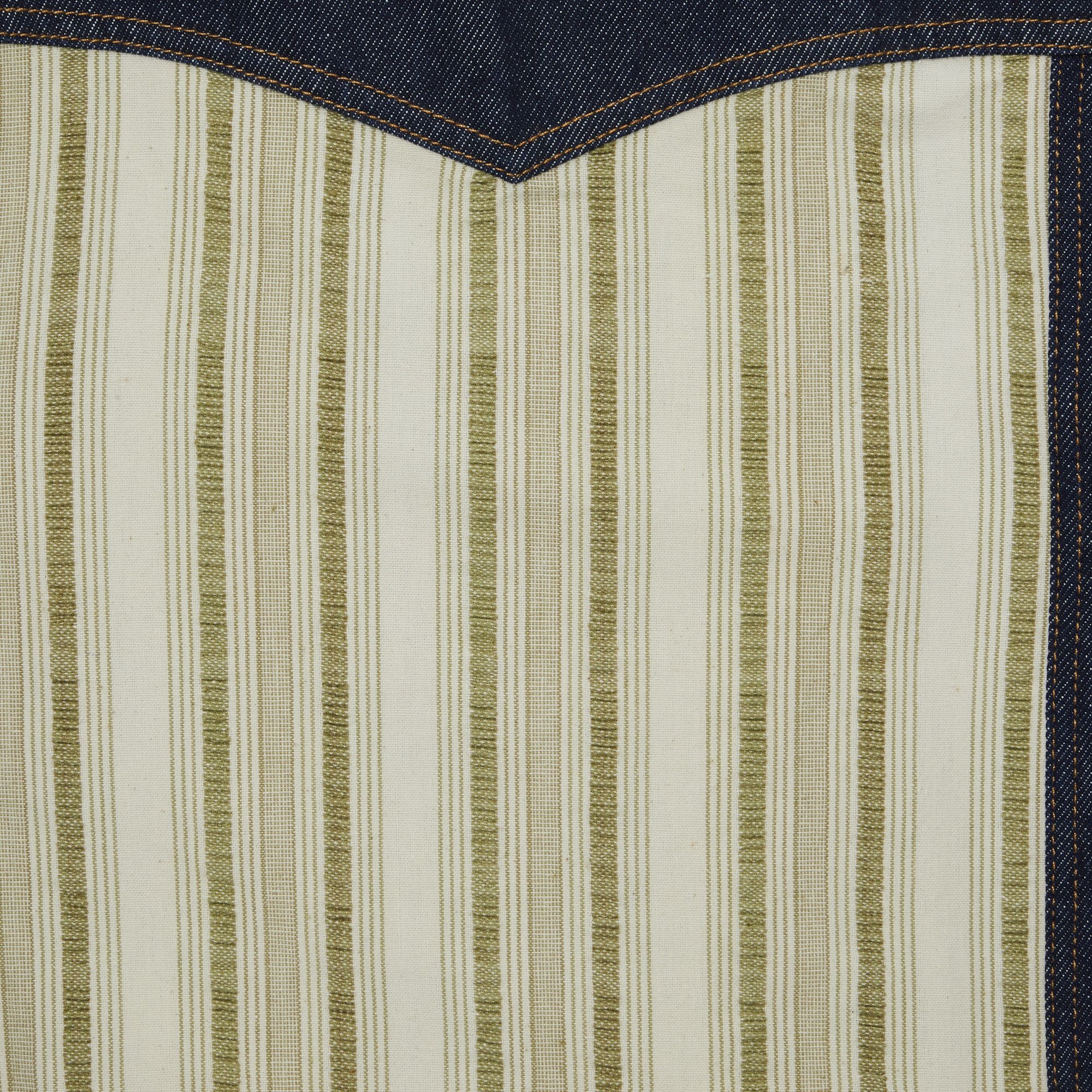 Wales Bonner Miles Denim Jacket 'Blue/Multicolor' - 3