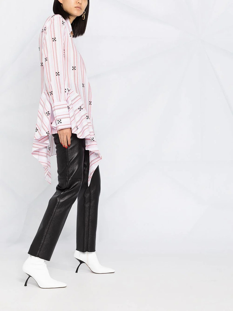 asymmetric Arrow shirt dress 6