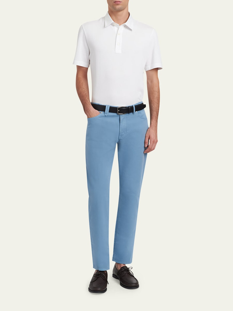 Brioni Men's Cotton Stretch 5-Pocket Pants outlook