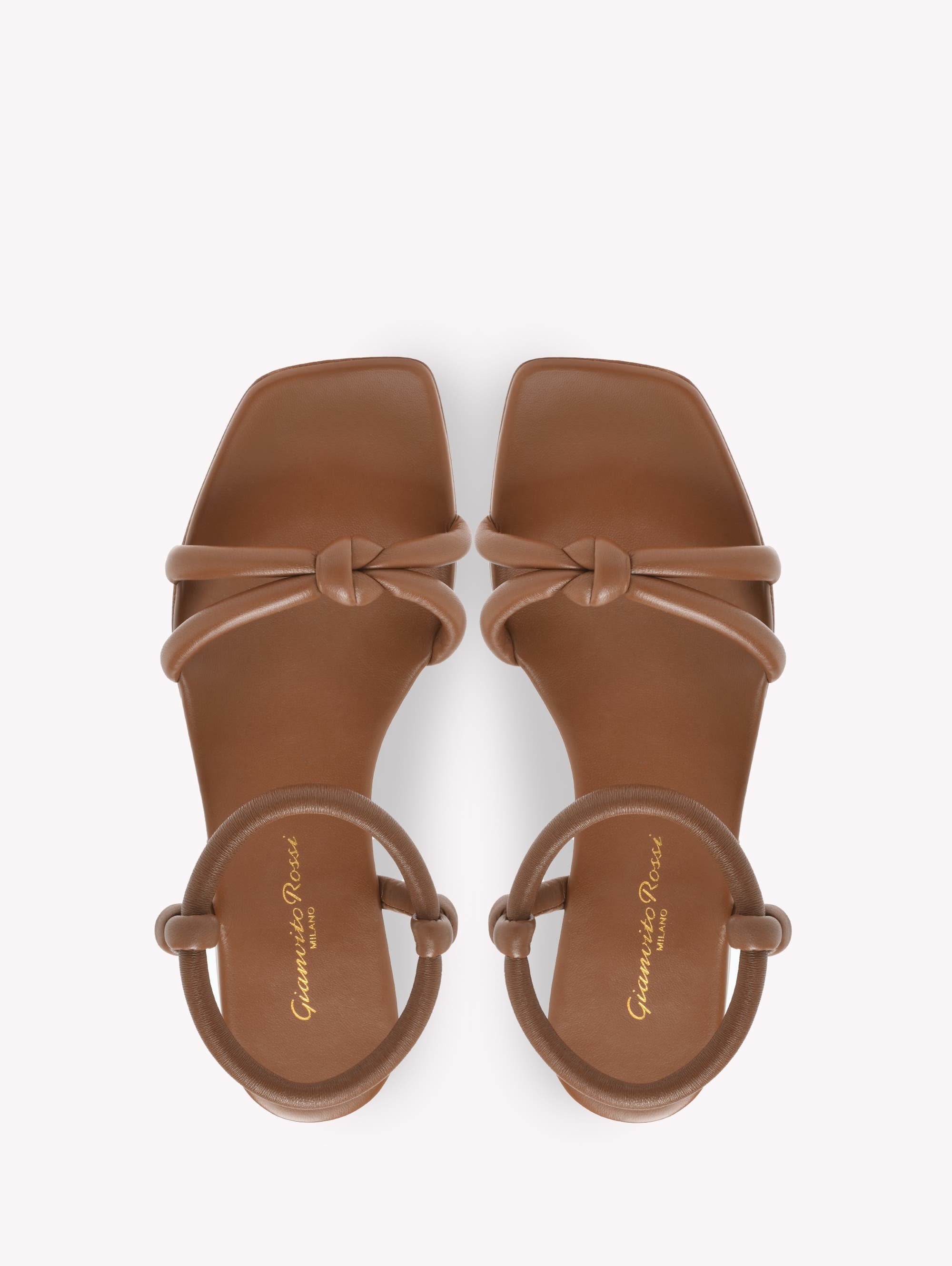 Gianvito Rossi Juno 05 Flat in Brown at Nordstrom - 3