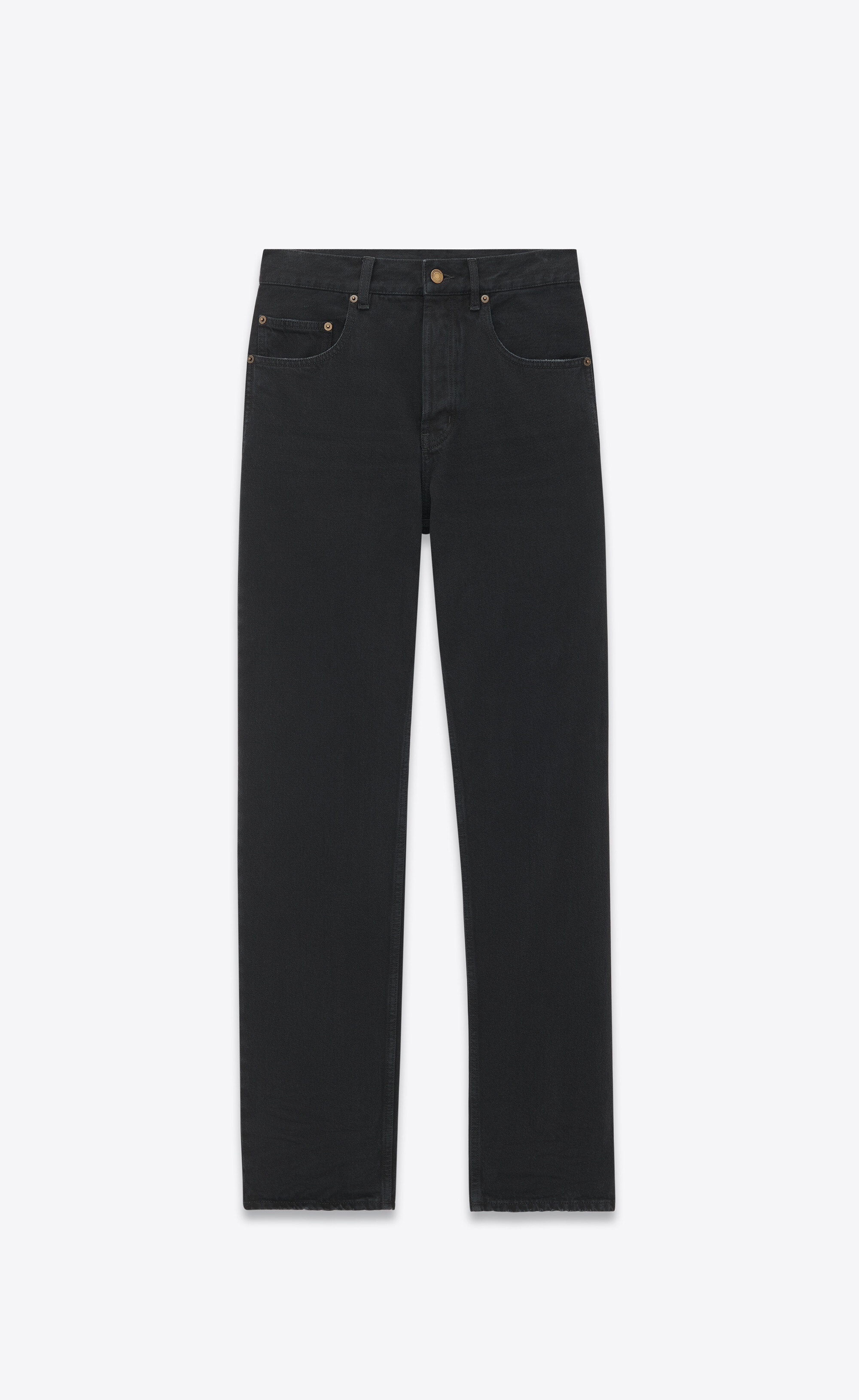 long extreme baggy jeans in carbon black denim - 1