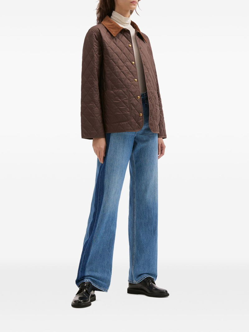 rag & bone Shea panel straight-leg jeans outlook