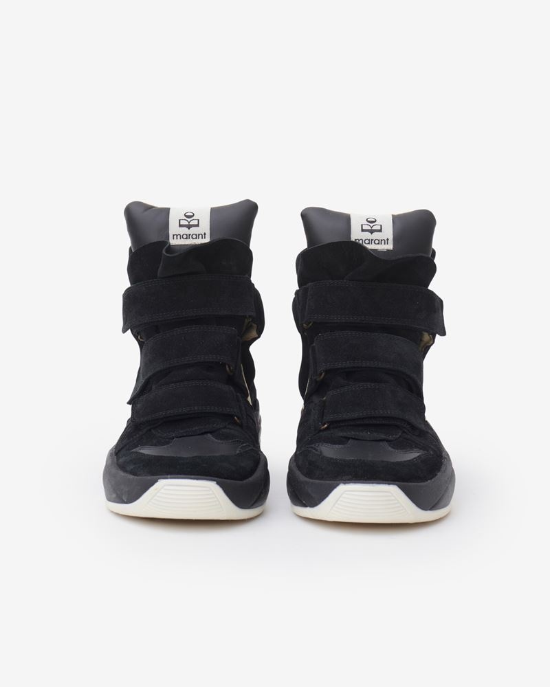 Isabel Marant BUMKEEH LEATHER SNEAKERS | REVERSIBLE