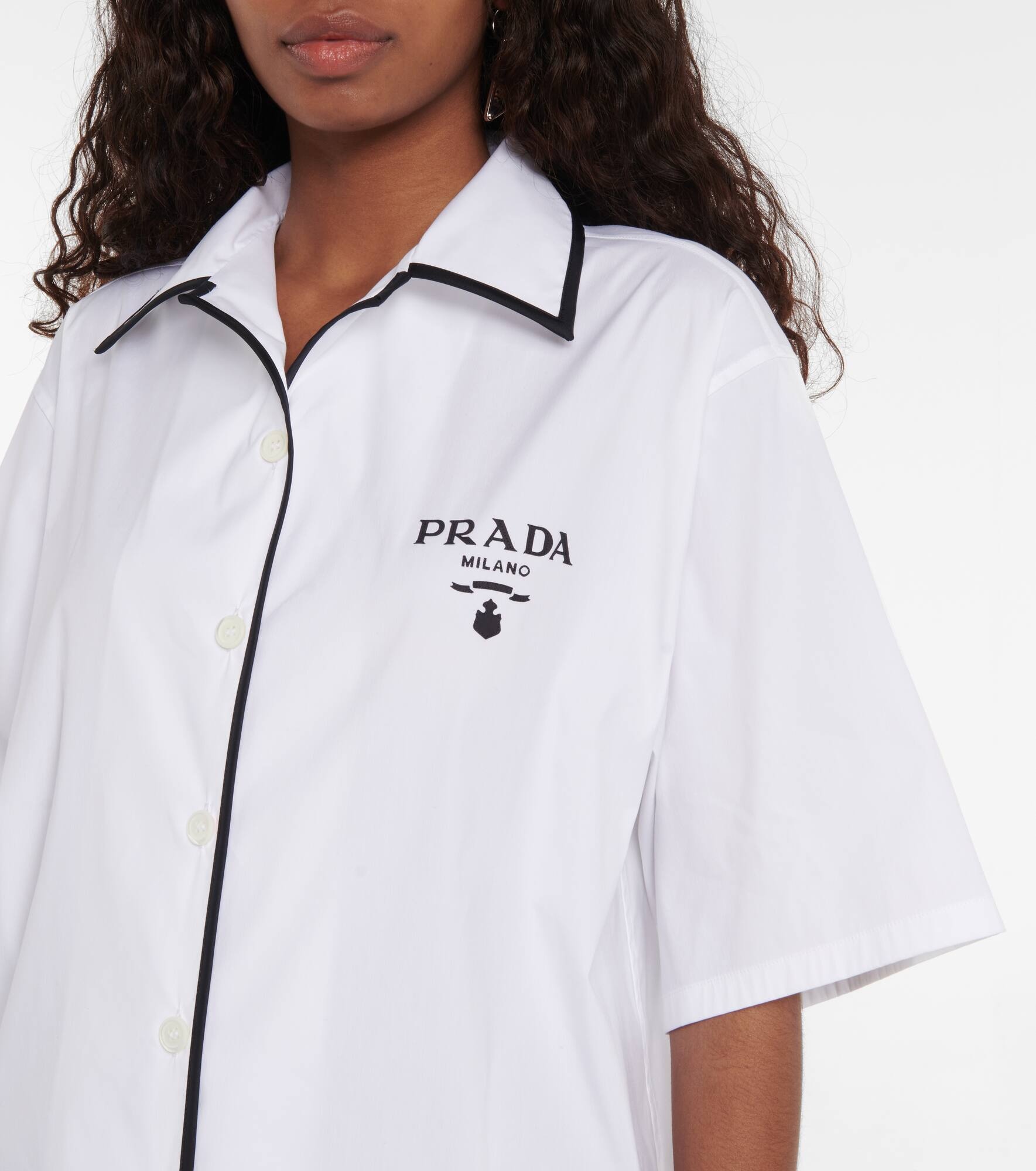Cotton-blend shirt - 4