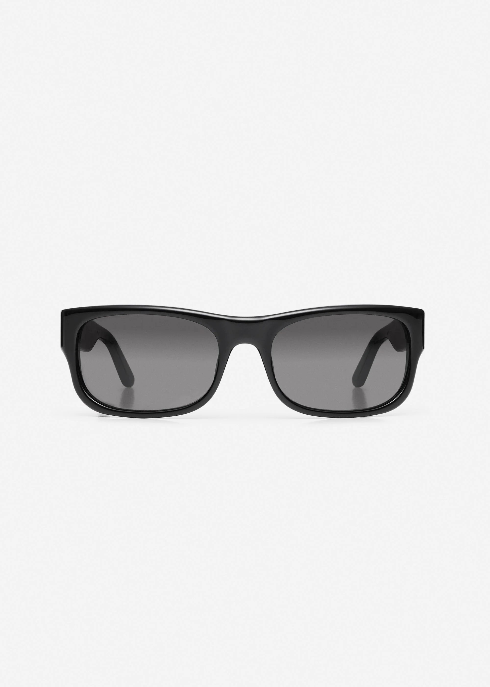 Rectangular sunglasses in black - 1