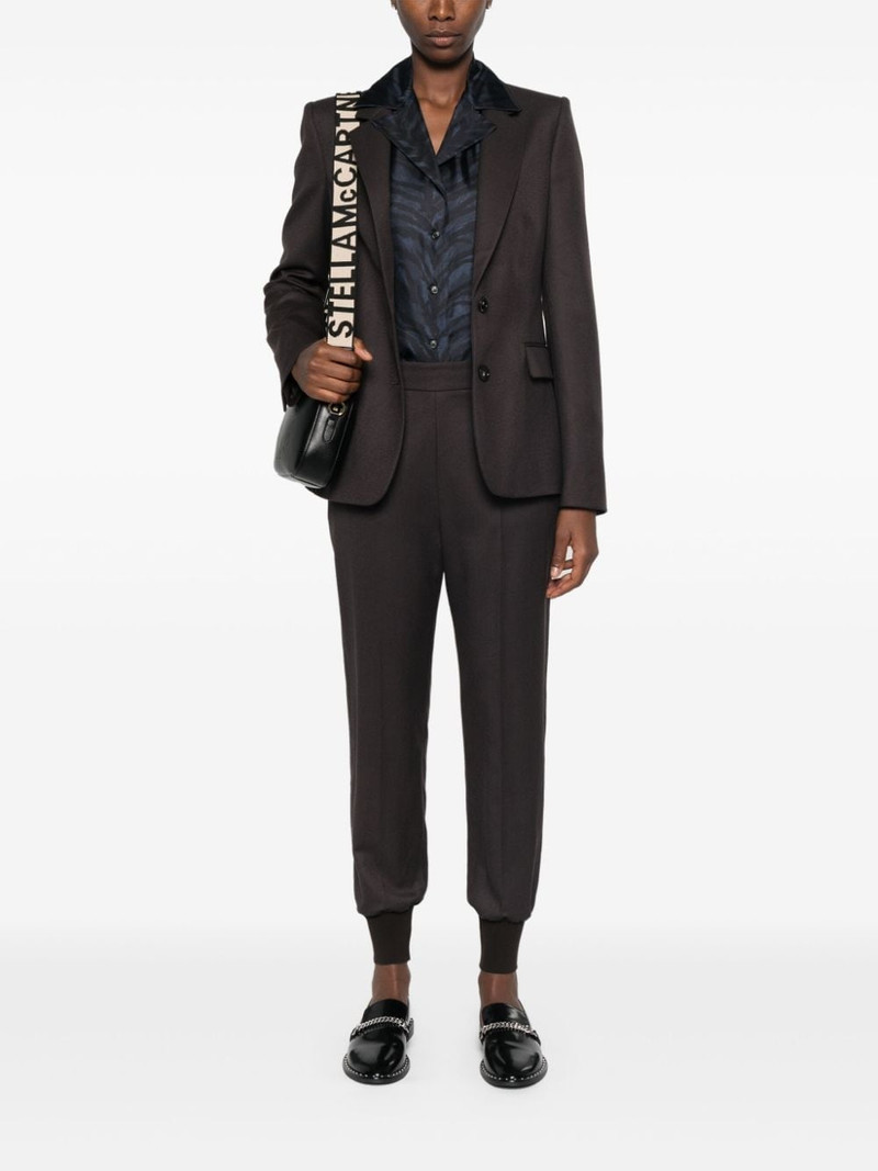 Stella McCartney wool tapered trousers outlook