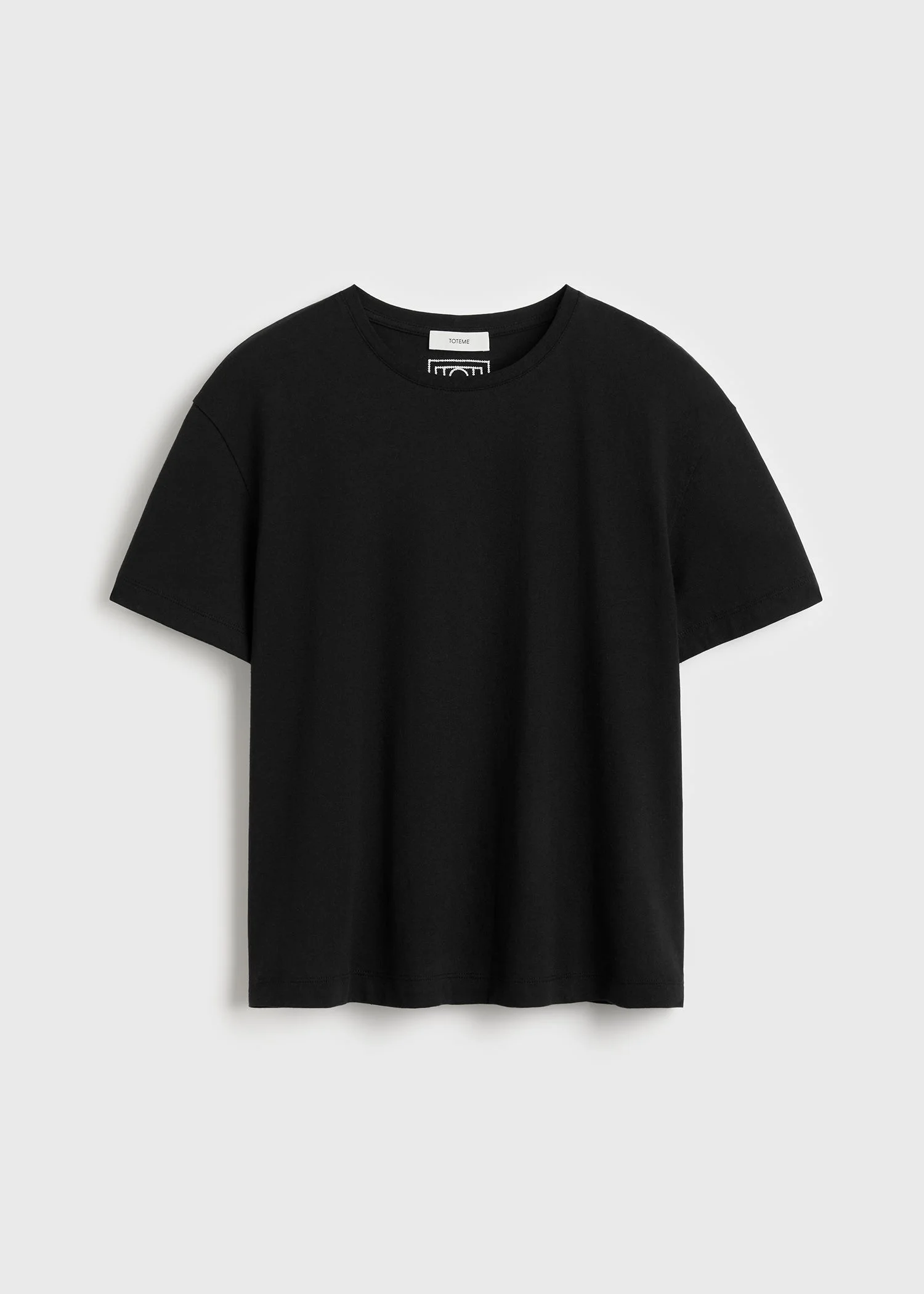 Classic embroidered tee black - 1
