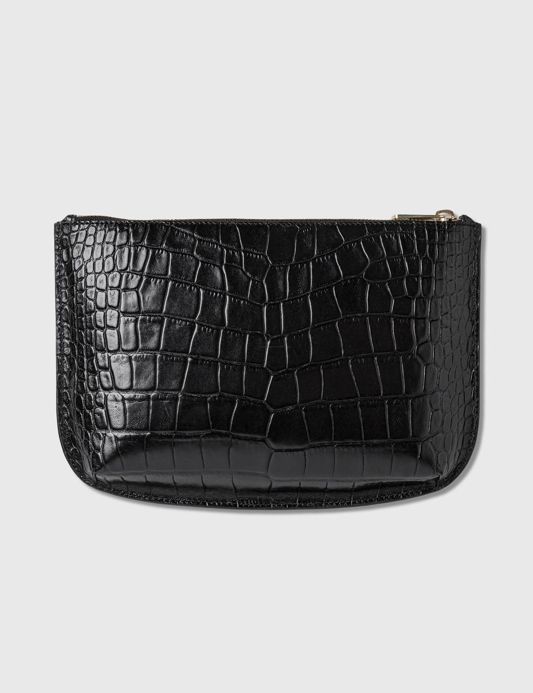 Sarah Pouch In Embossed Croco - 4