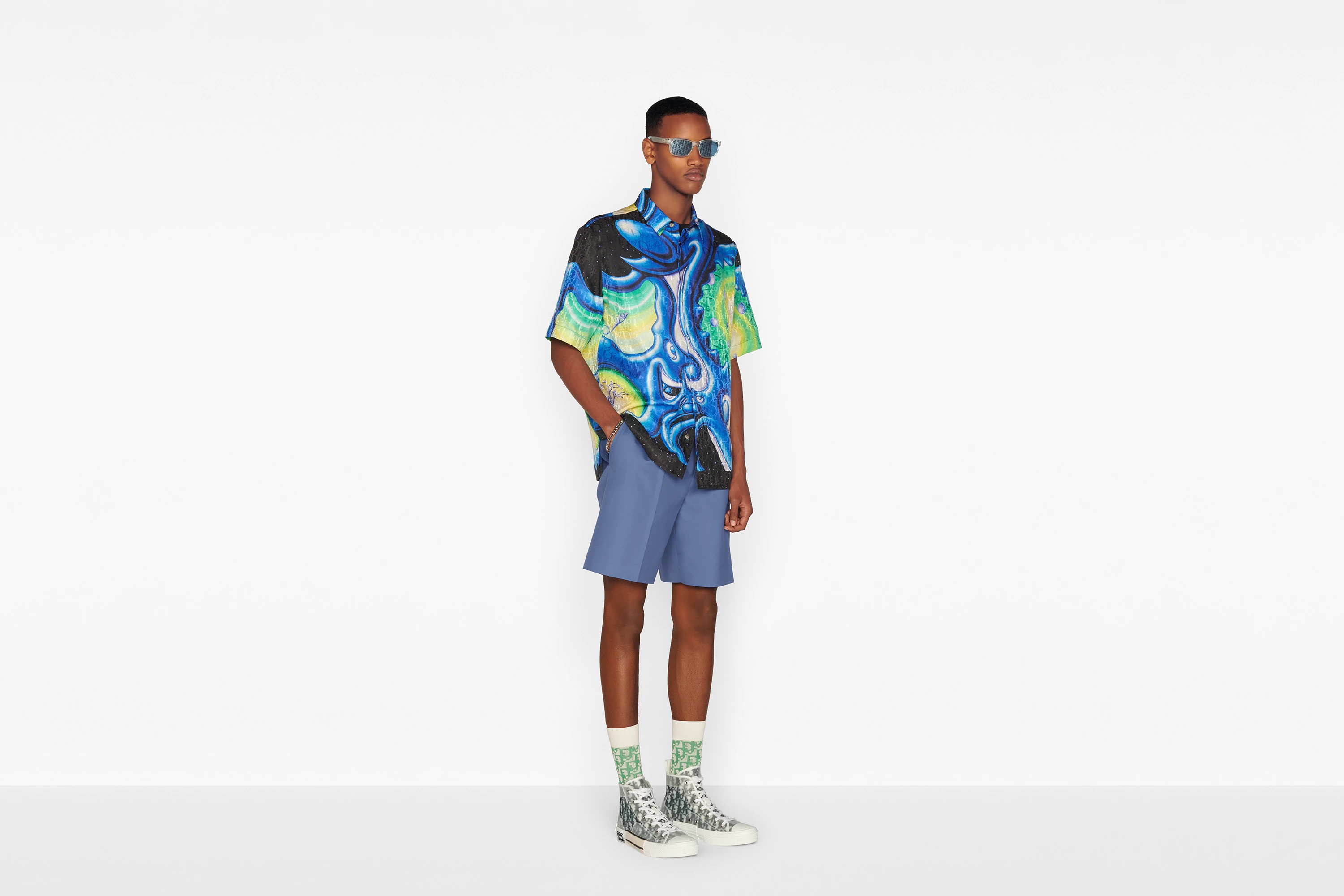 DIOR AND KENNY SCHARF Short-Sleeved Shirt - 6