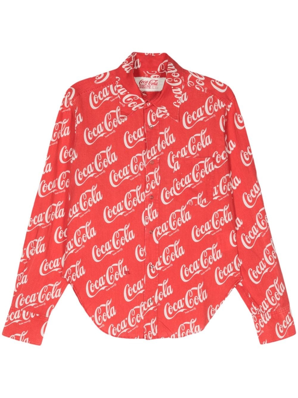 Coca-Cola print shirt - 1