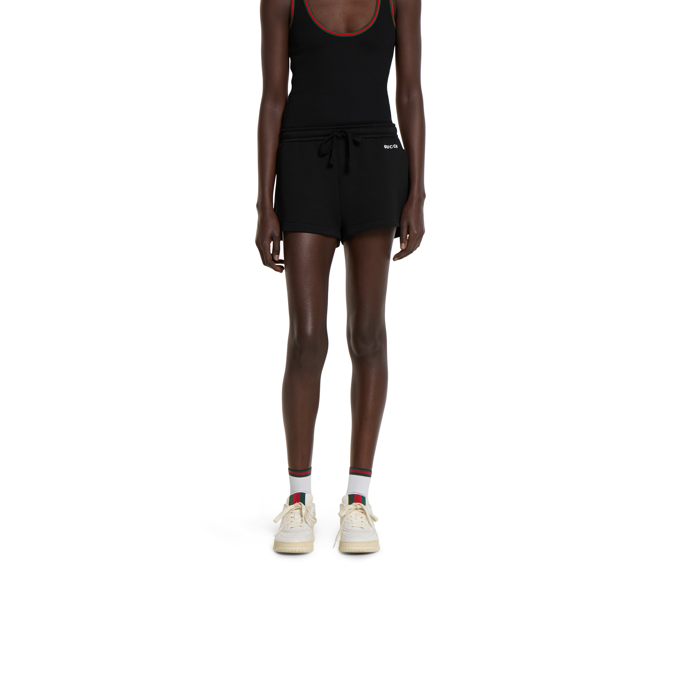 Cotton jersey shorts - 3