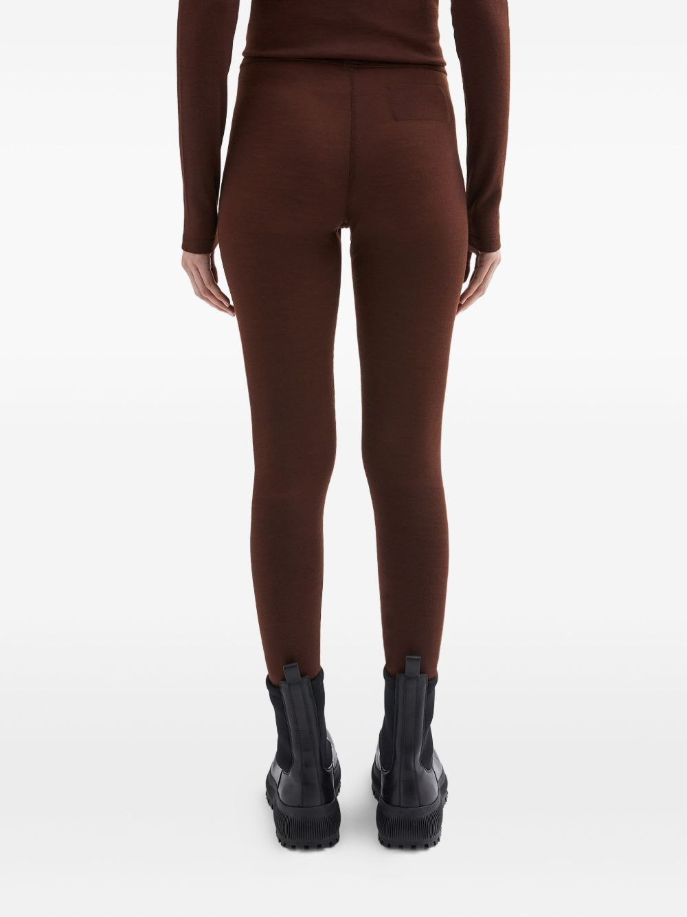 logo-print leggings - 4