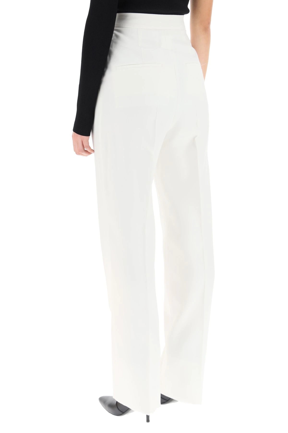 TAILORED TROUSERS WITH PLEATS - 4