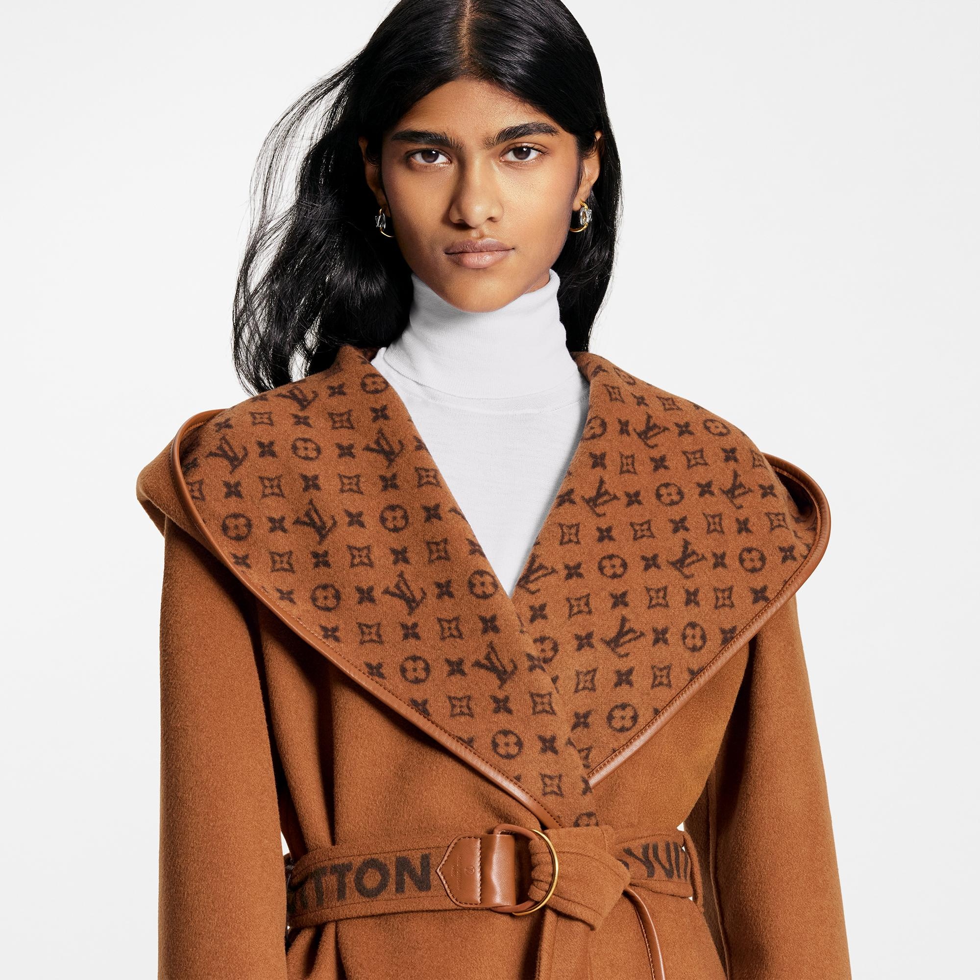 Louis vuitton wrap coat hotsell