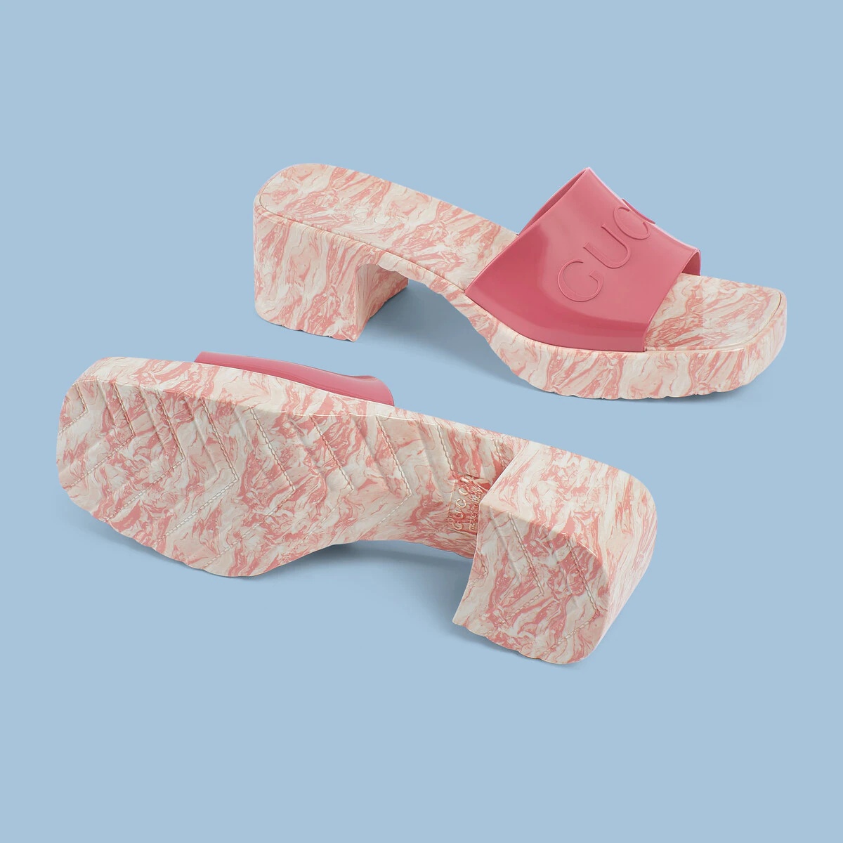 Women's slide sandal with Gucci logo - 5