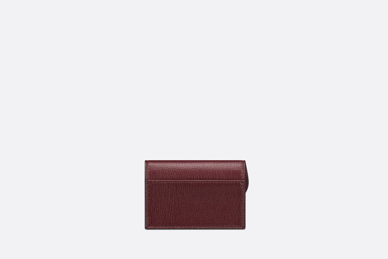 Dior Saddle Flap Card Holder outlook