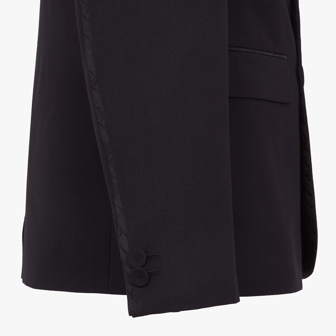 Black wool suit - 3