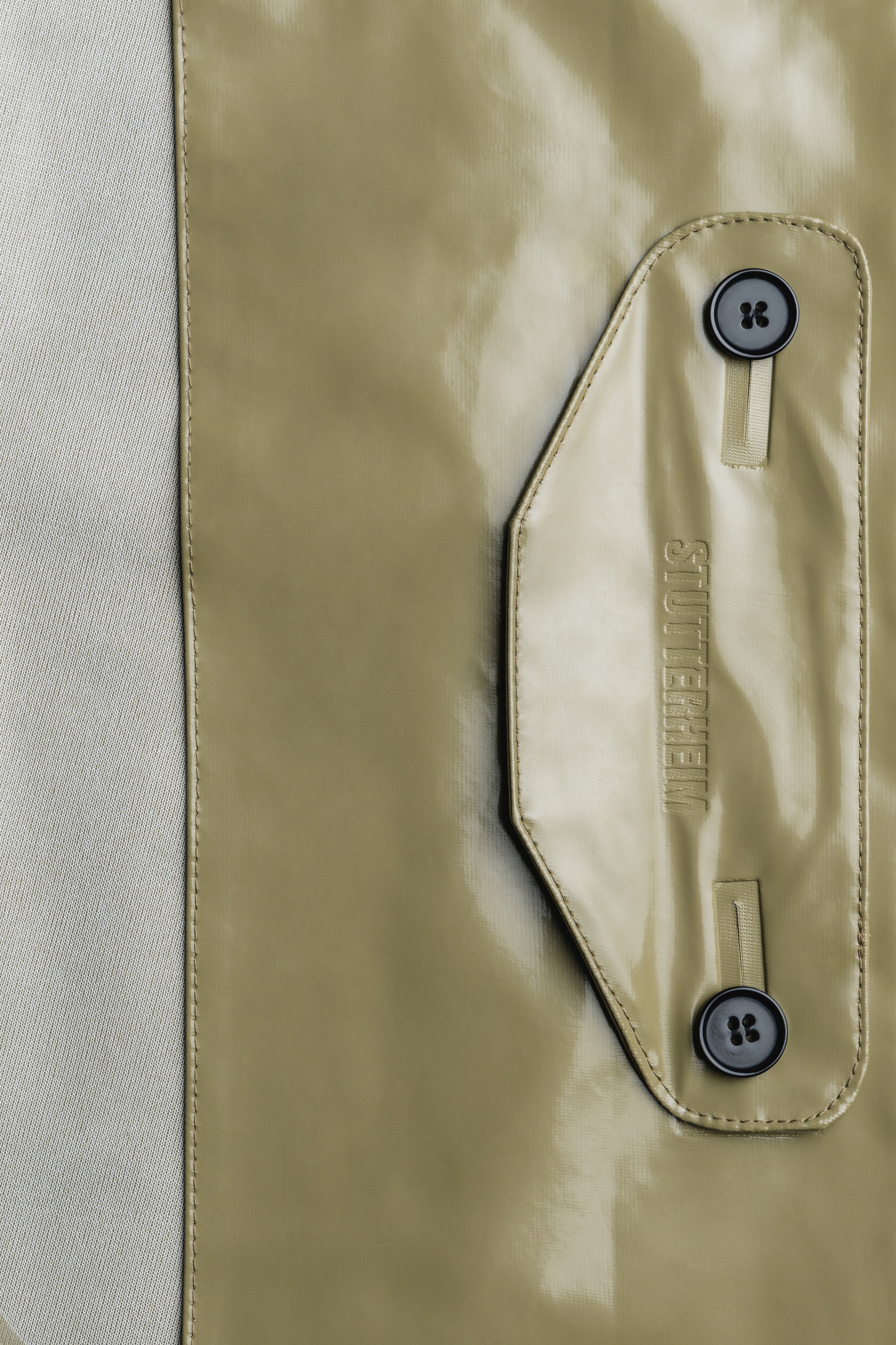 Mayfair Opal Trench Coat Aloe - 11