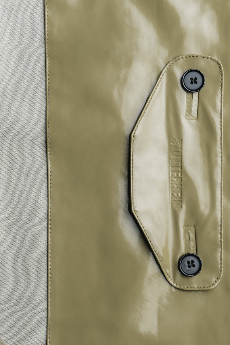 Mayfair Opal Trench Coat Aloe 11