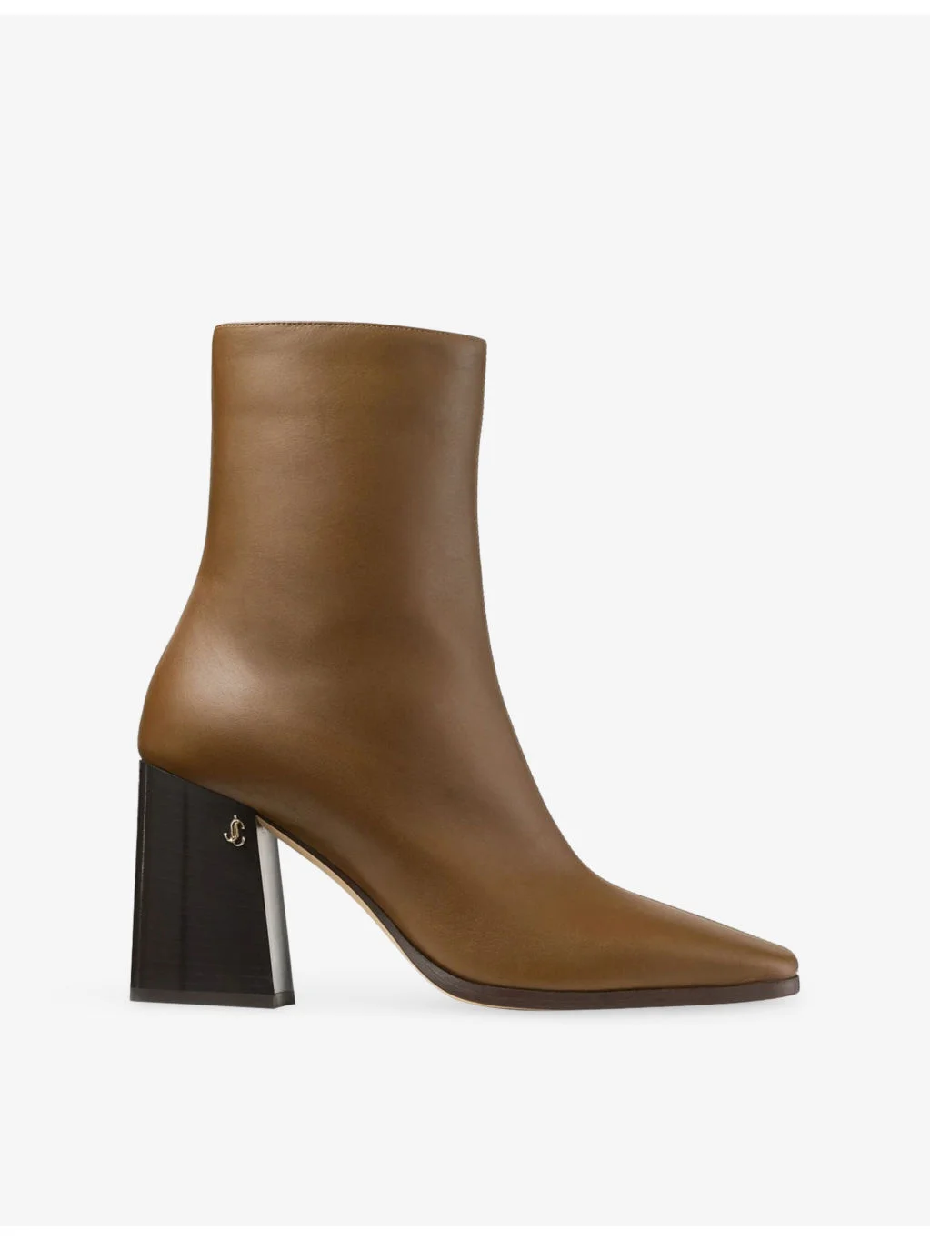Bryelle 85 Leather Heeled Ankle Boots - 1