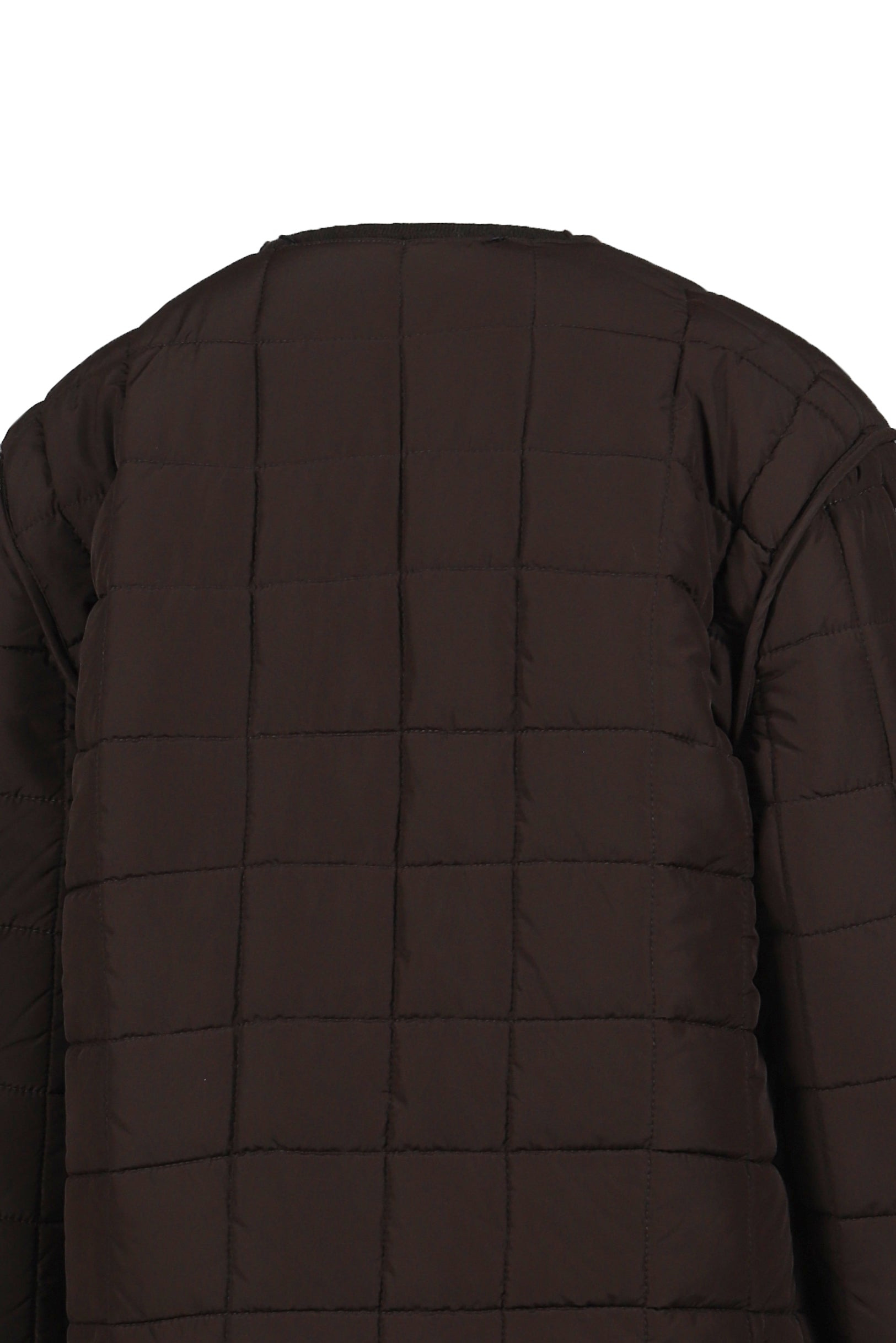 Quilted Plaid Liner Jacket - 16