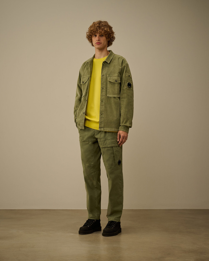 C.P. Company Stretch Sateen Loose Cargo Pants outlook