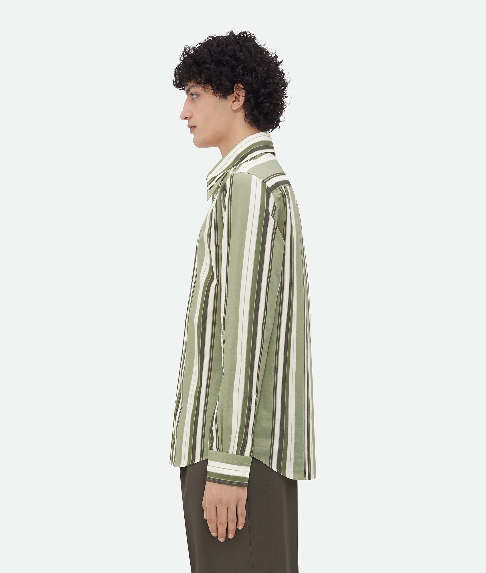 Striped Cotton Shirt - 2