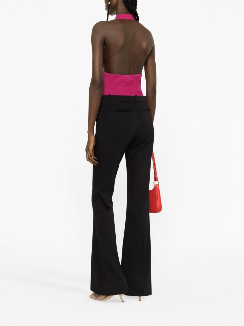Medusa '95 flared trousers - 4