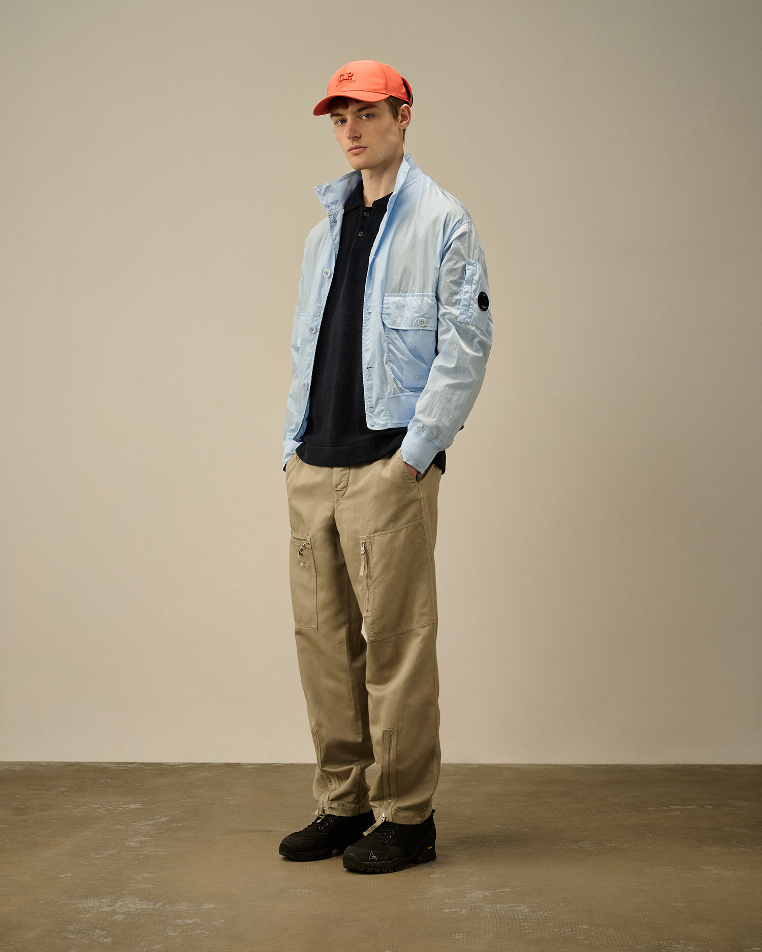Cotton/Linen Cargo Pants - 2