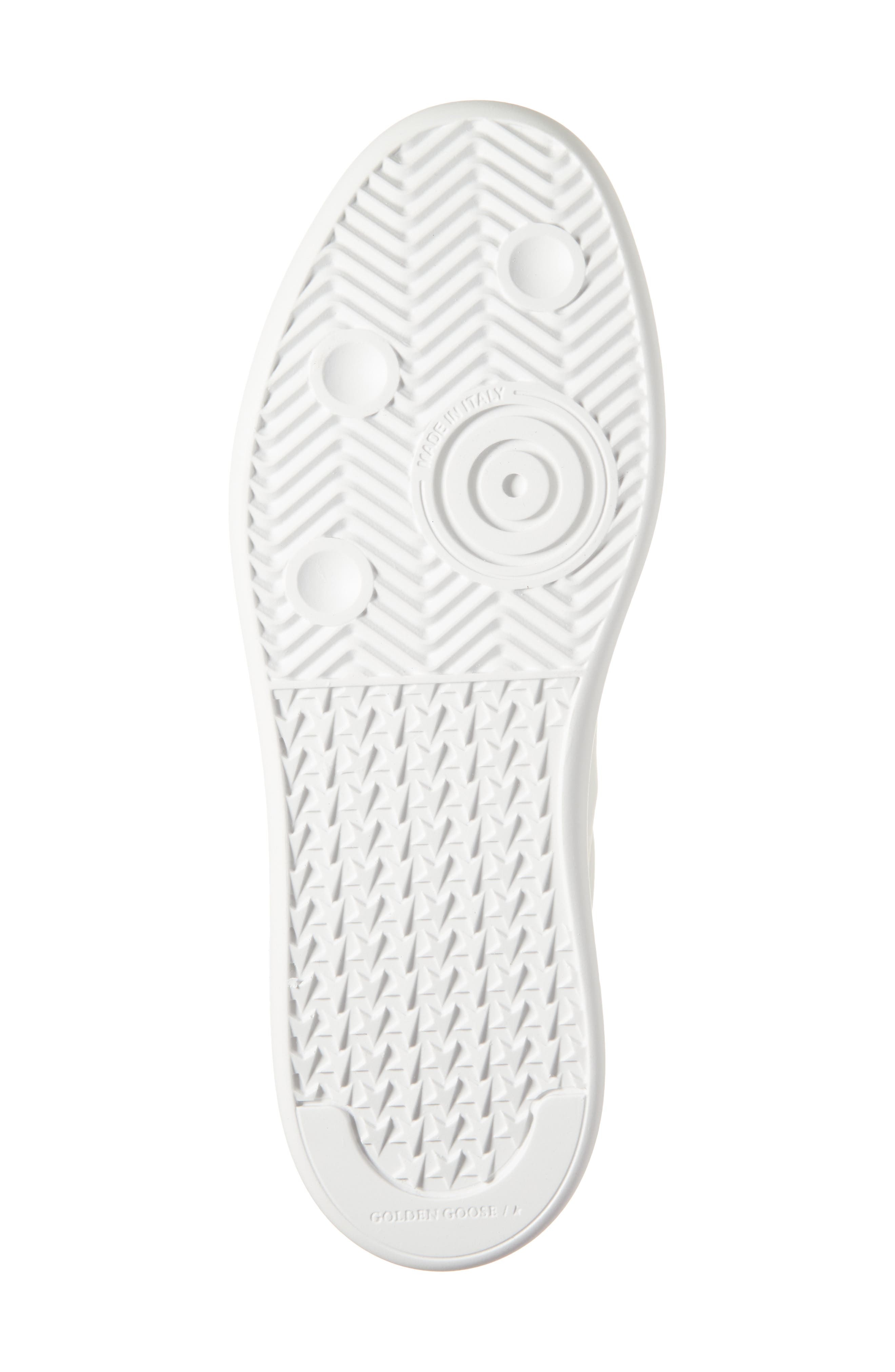 Golden Goose Purestar Sneaker in Optic White/Brown/Beige at Nordstrom - 6