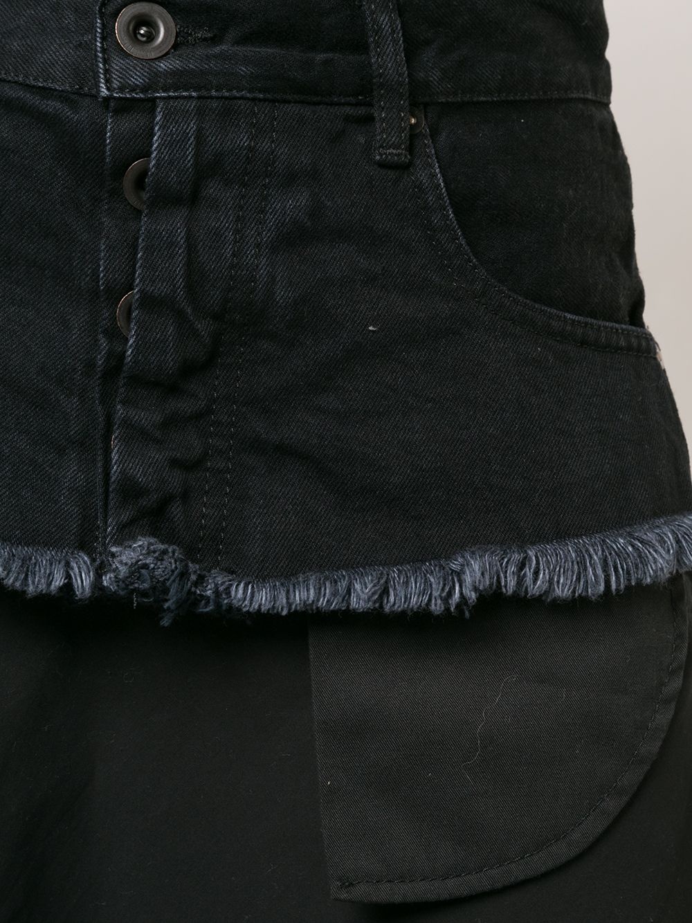 asymmetric loose skirt - 5
