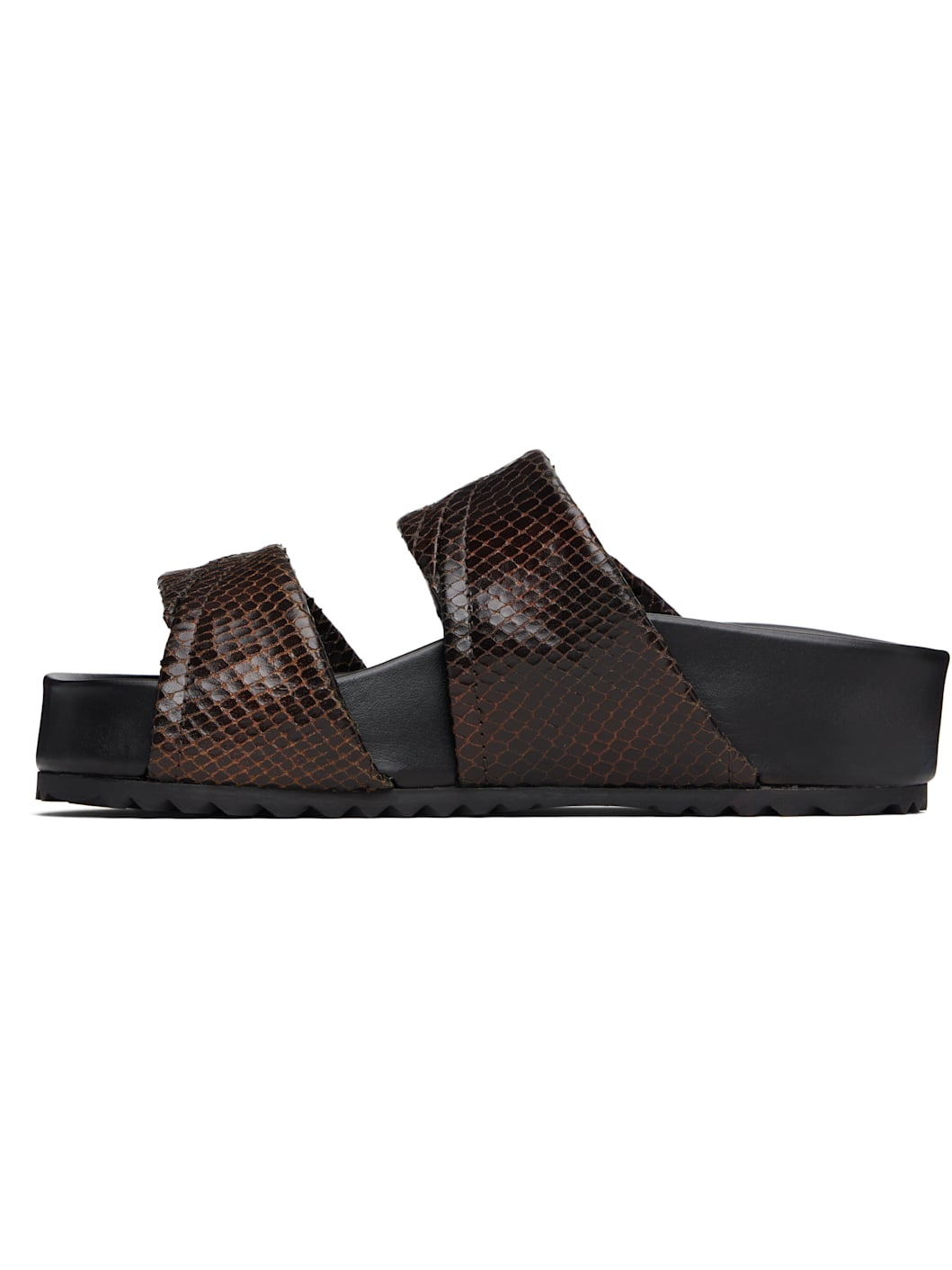 Brown Leather Sandals - 3