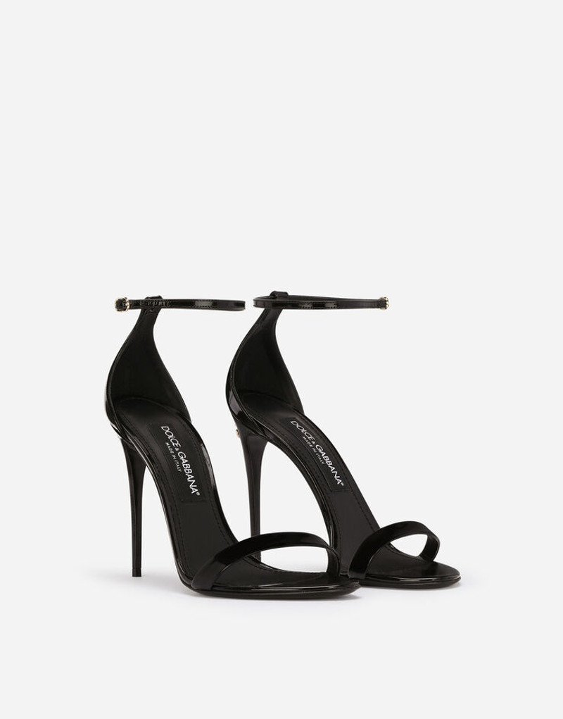 Dolce & Gabbana Polished calfskin sandals outlook