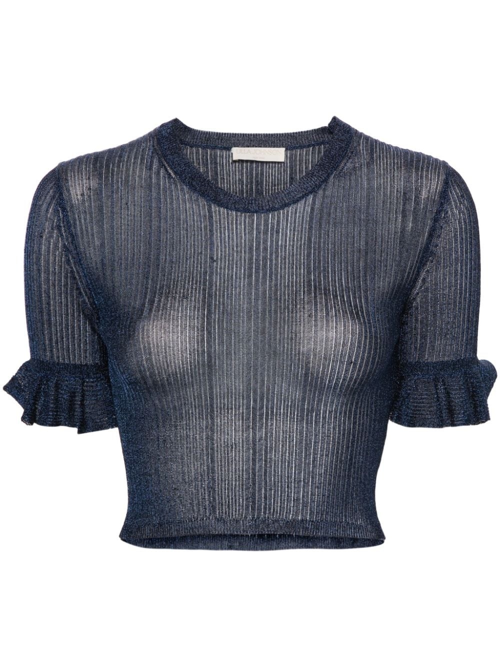 Patti metallic-effect top - 1