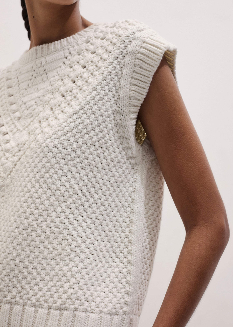 ME+EM Relaxed Knit Vest outlook