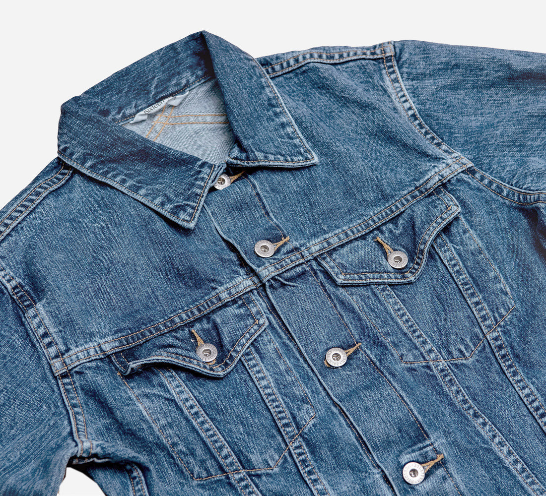 Type 3s Denim Jacket - Washed 101x - 3