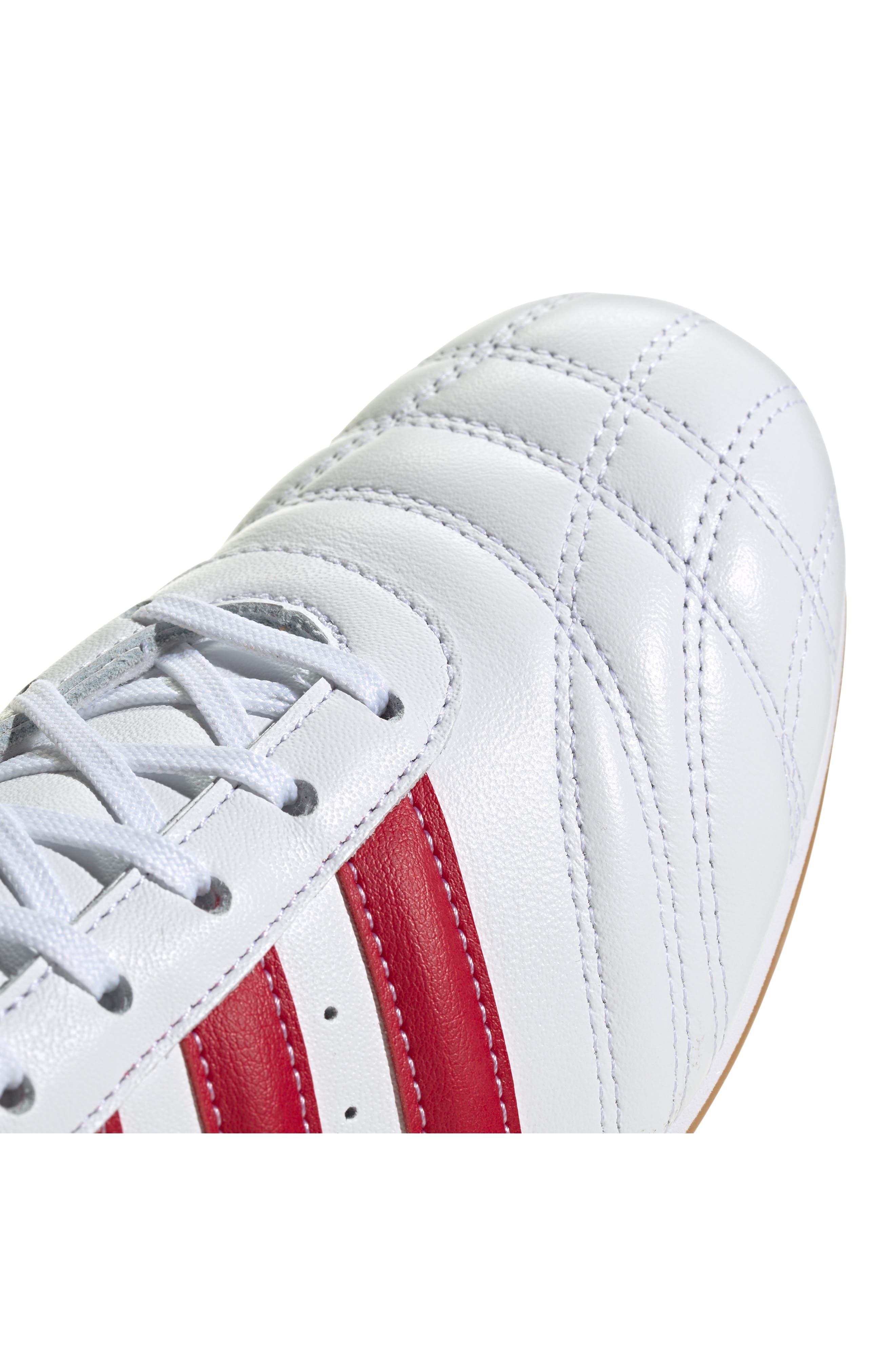adidas Taekwondo Sneaker in White/Team Victory Red/Gum at Nordstrom - 9