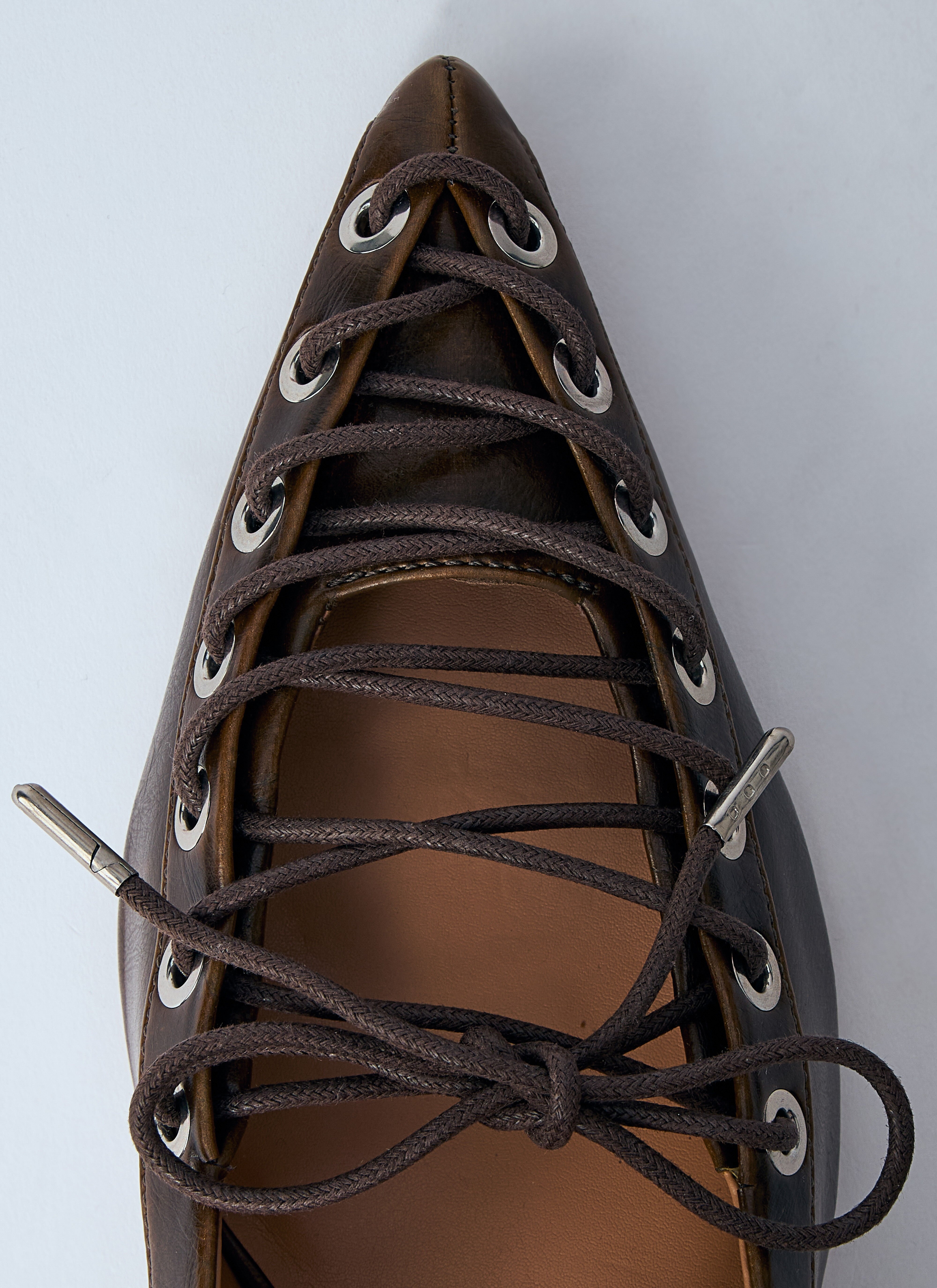 Eyelet Mules - 6