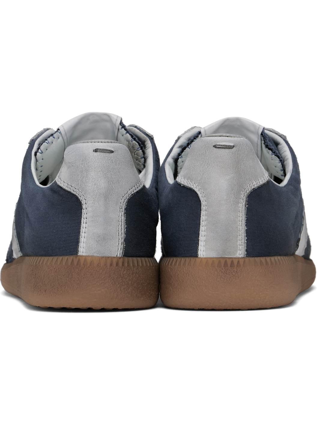 Navy & Gray Replica Sneakers - 2