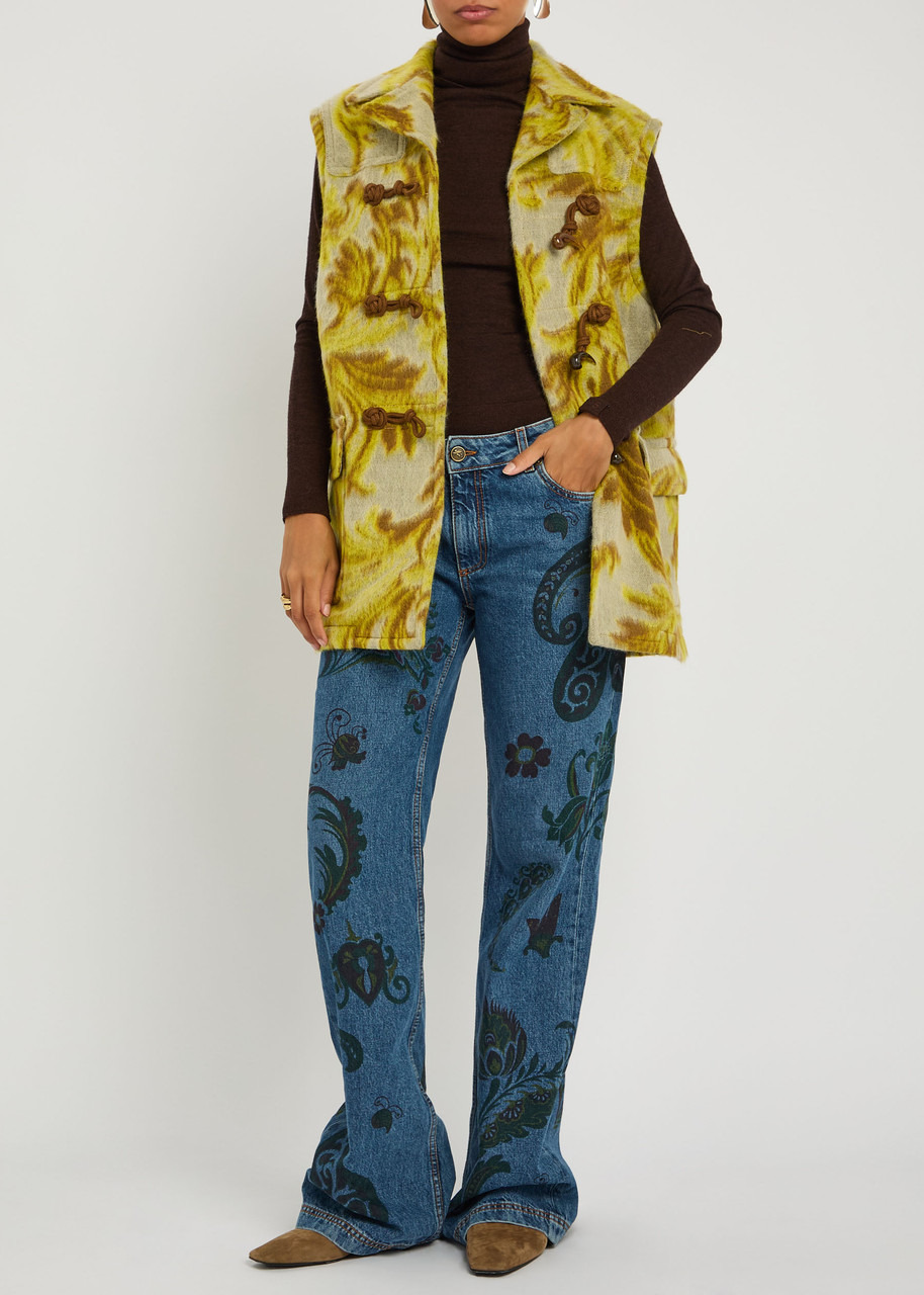 Etro Jacquard Wool-blend Gilet - 4