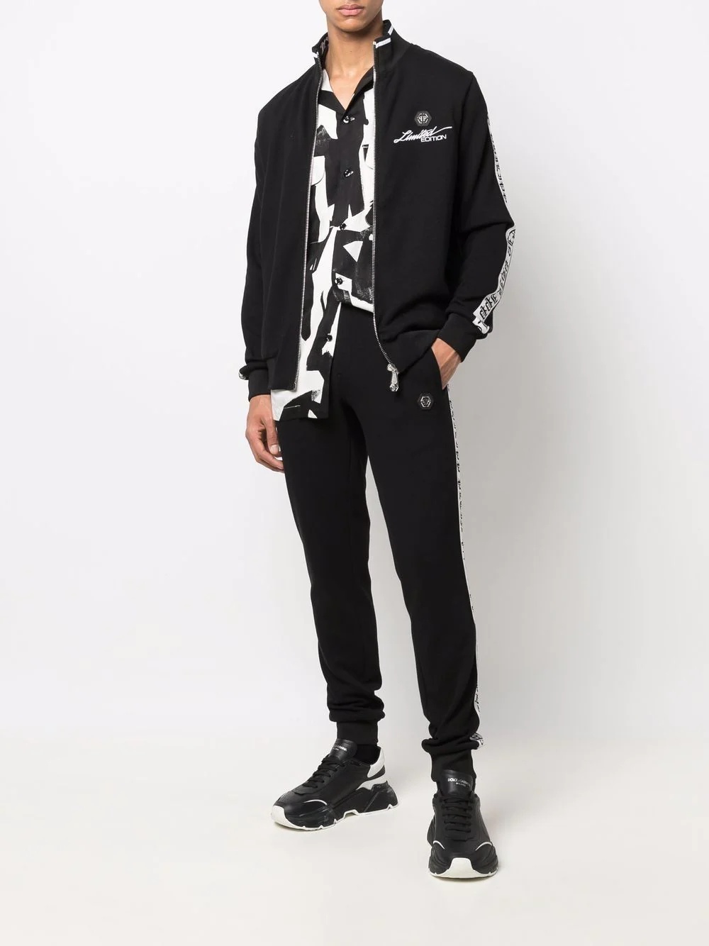 logo-print tracksuit - 2